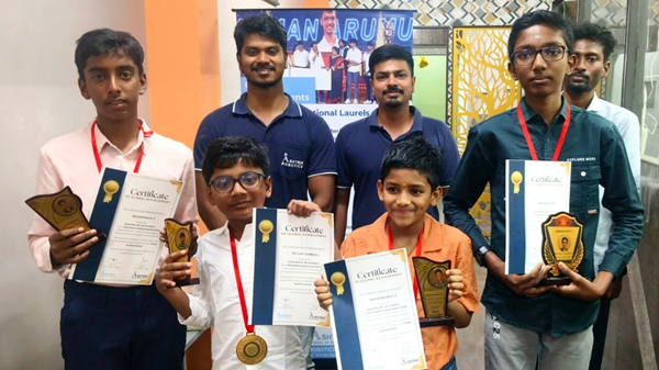 Chennai Students from Ashtrix School of Robotics Shine at World Game Coding Competition 2026